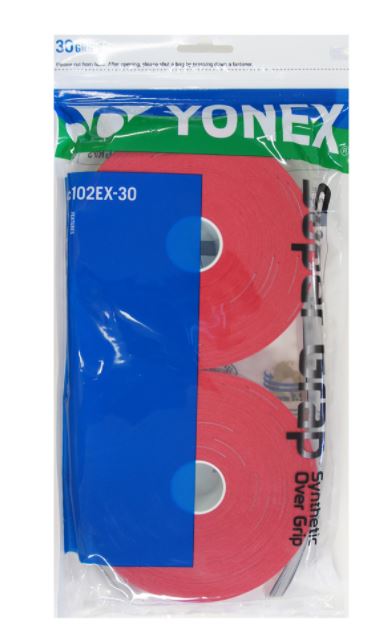 Yonex-Super-Grap-30-pack-roed