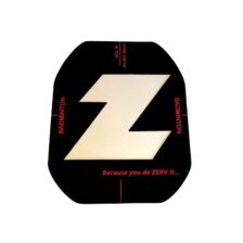 ZERV Badminton Logo Stencil