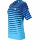 Forza-Costa-Dame-T-shirt-Dresden-Blue-Badminton-t-shirt-dame