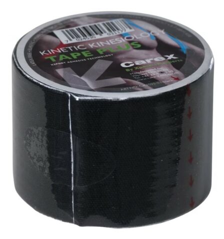 CareX Kinetic Kinesiology Tape Black