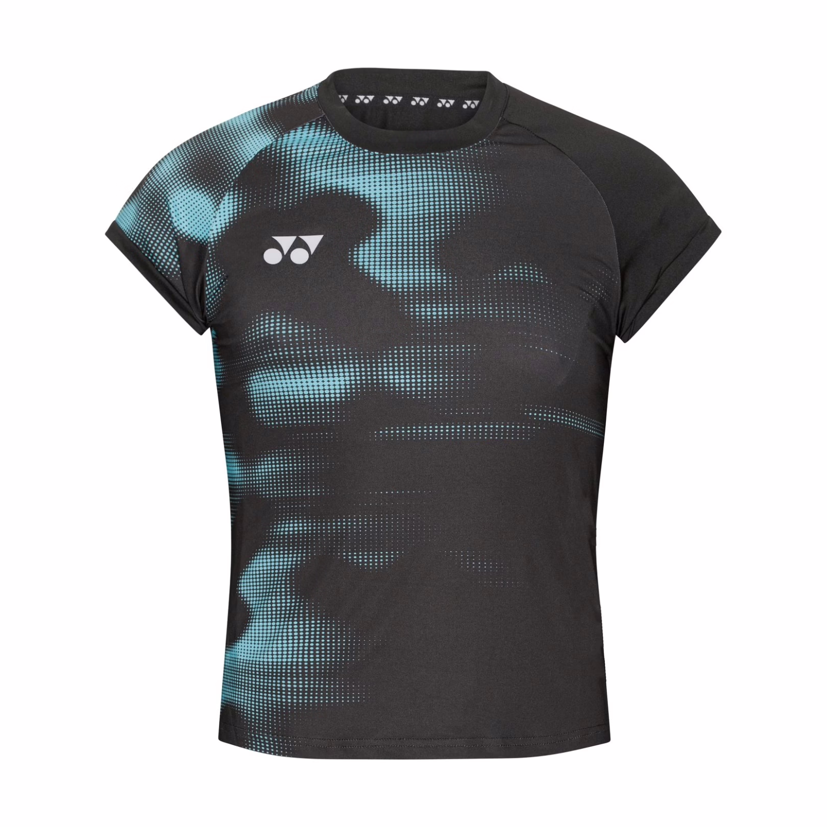 Yonex-Women-T-shirt-232202-BlackBlue-1