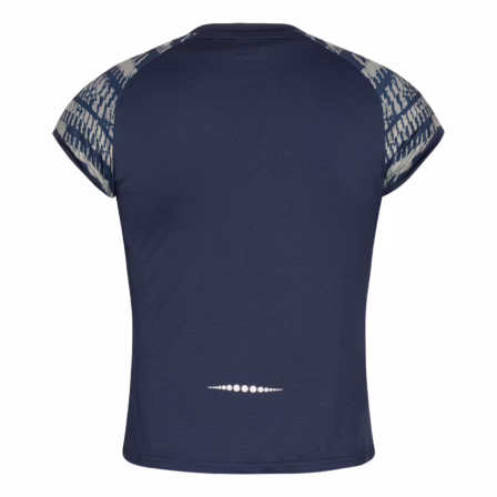 Yonex-Women-T-shirt-232408-Navy-Sand-1