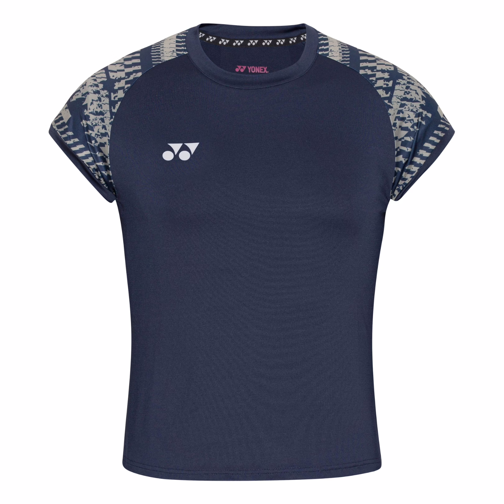Yonex-Women-T-shirt-232408-Navy-Sand