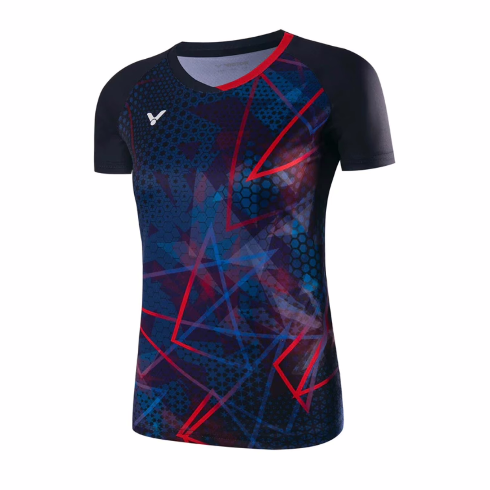 Victor-T-41001TD-T-shirt-Women-Black-2