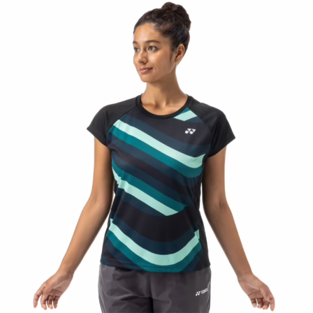 Yonex-Women-T-shirt-16694EX-Black-3