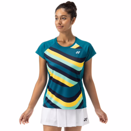 Yonex-Women-T-shirt-16694EX-Blue-Green-3