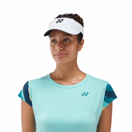 Yonex-Women-T-shirt-20754EX-Cyan-1