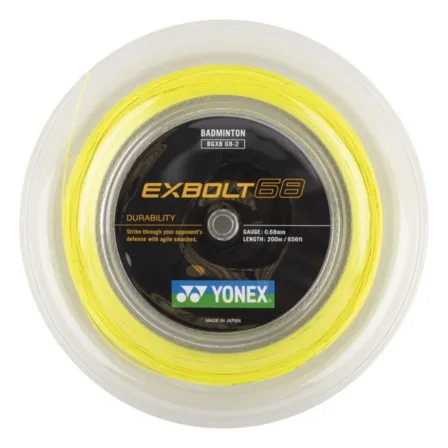 Yonex Exbolt 68 Yellow 200m