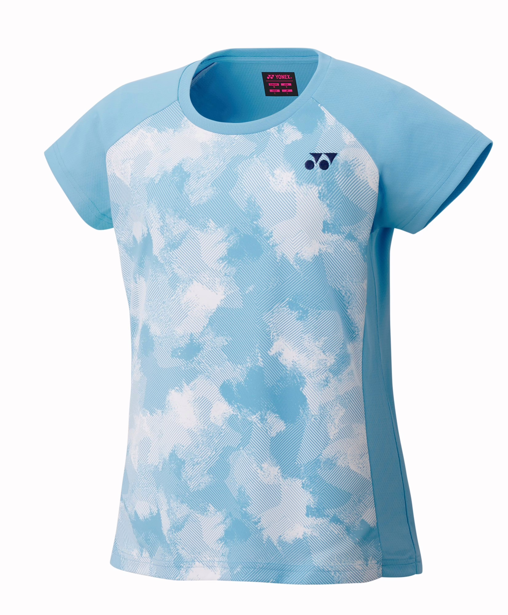 16699PDBL-Yonex-Women-T-shirt-16699EX-Powder-Blue