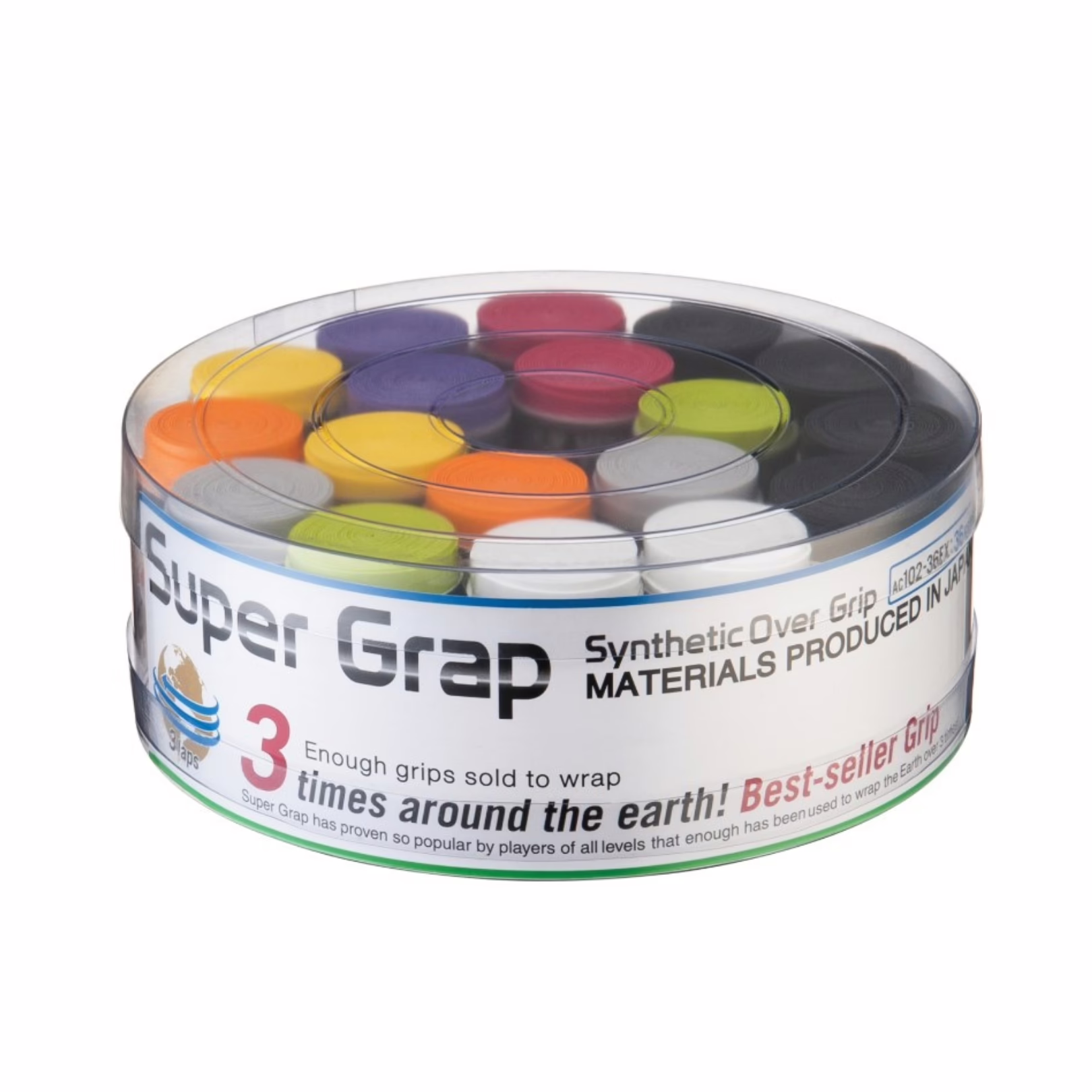 Yonex-Super-Grap-36-Pack-Assorted