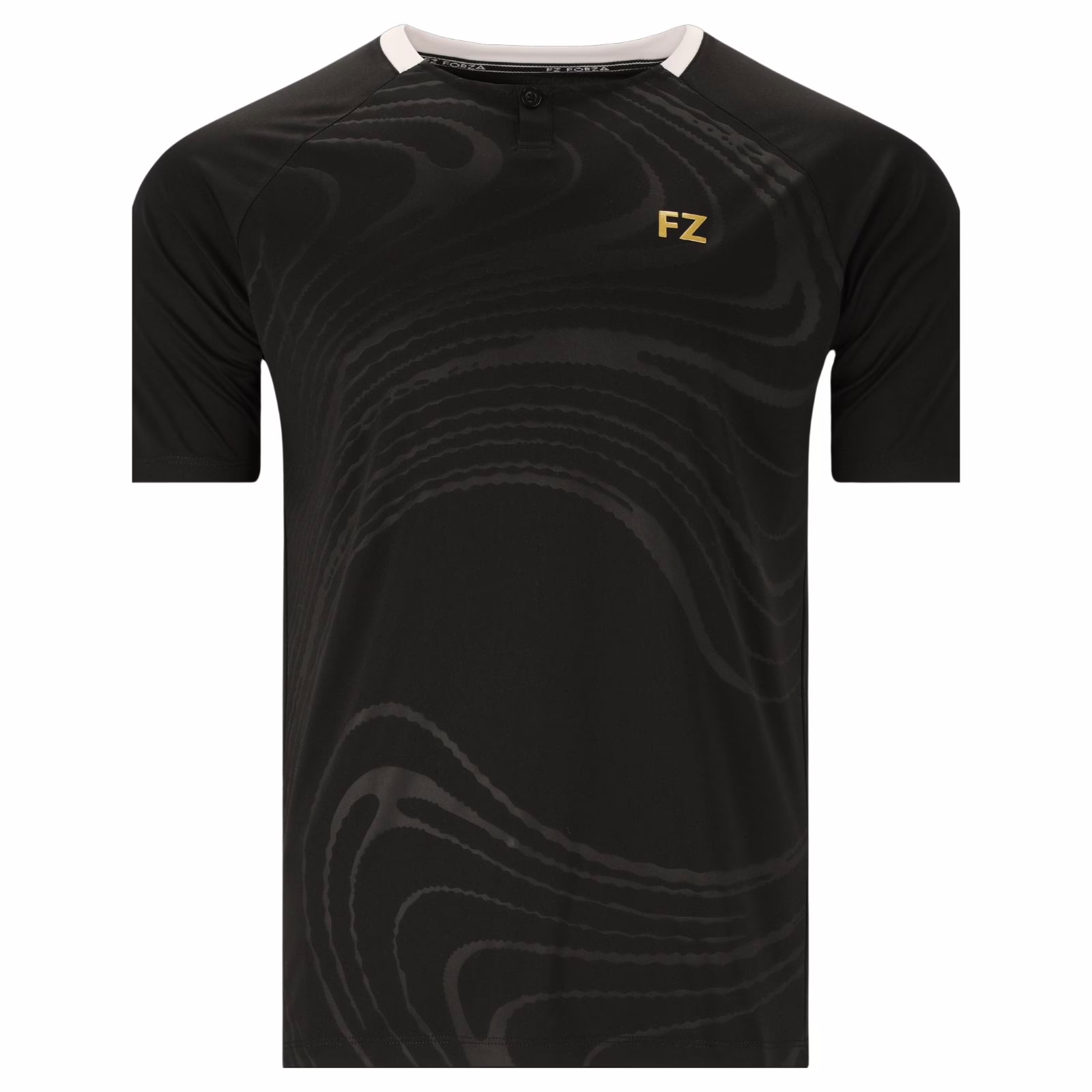 Forza-Azissi-T-shirt-black-Badminton-t-shirt