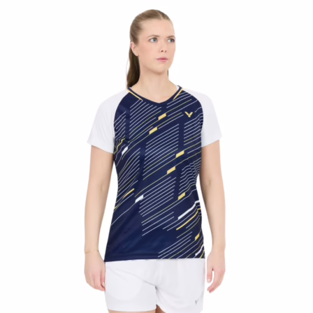 Victor-T-44100-Women-T-shirt-Blue-3