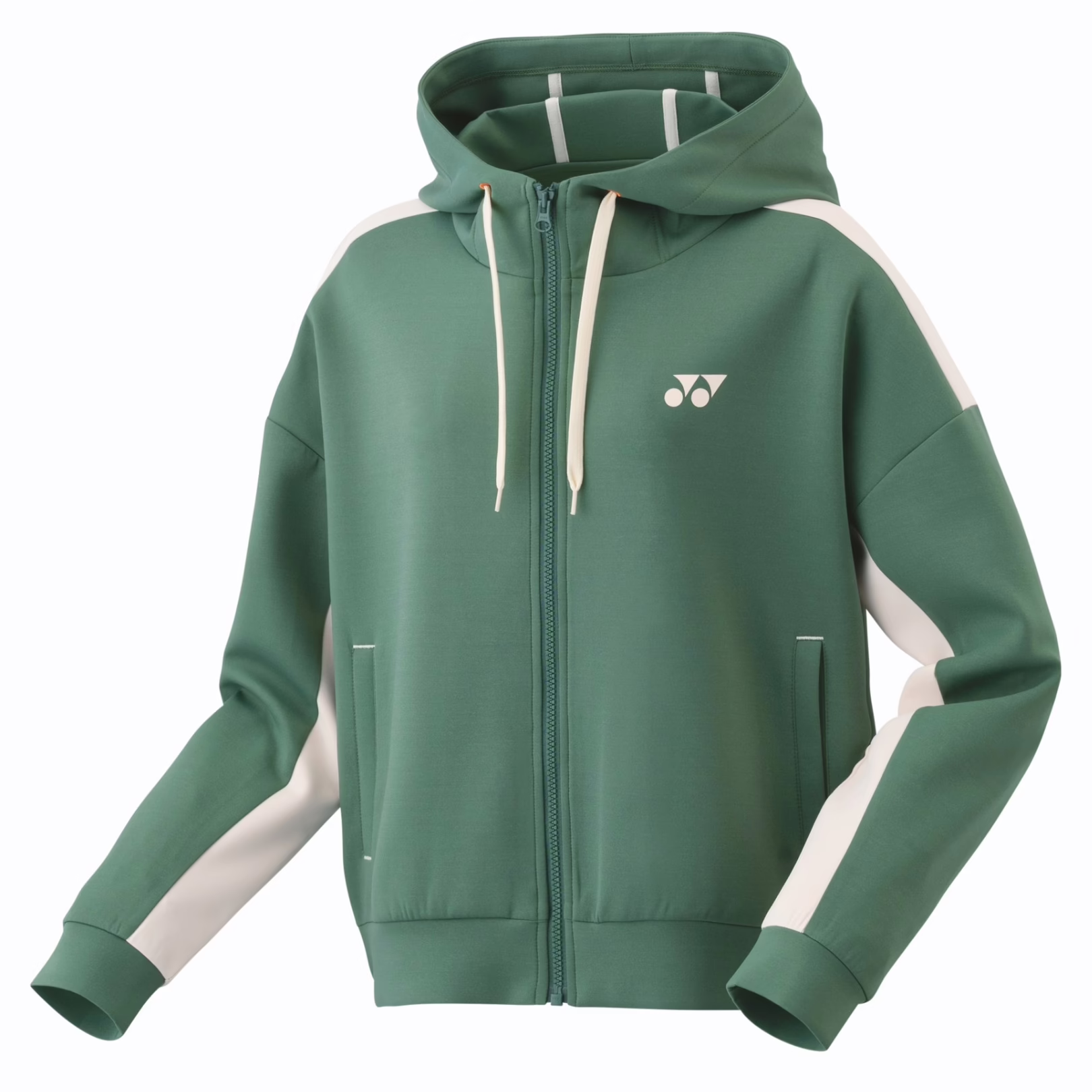 Yonex-Sweat-Full-Zip-Hoodie-57080EX-Olive