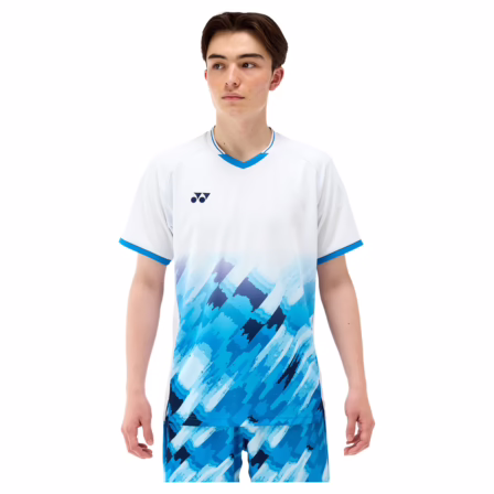 Yonex-T-shirt-10581EX-White-Badminton-t-shirt-4