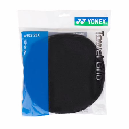 Yonex AC402-2EX Towel Grip Coil Black