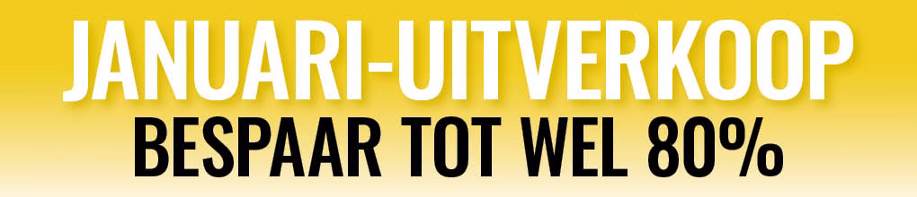 JANUARI UITVERKOOP