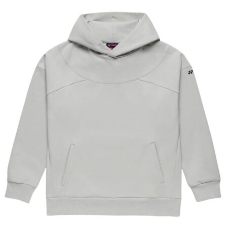 Yonex Women Sweat Hoodie 37006 Silver Grey